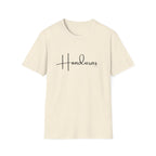Beige t-shirt with 'Honduras' text on a white background