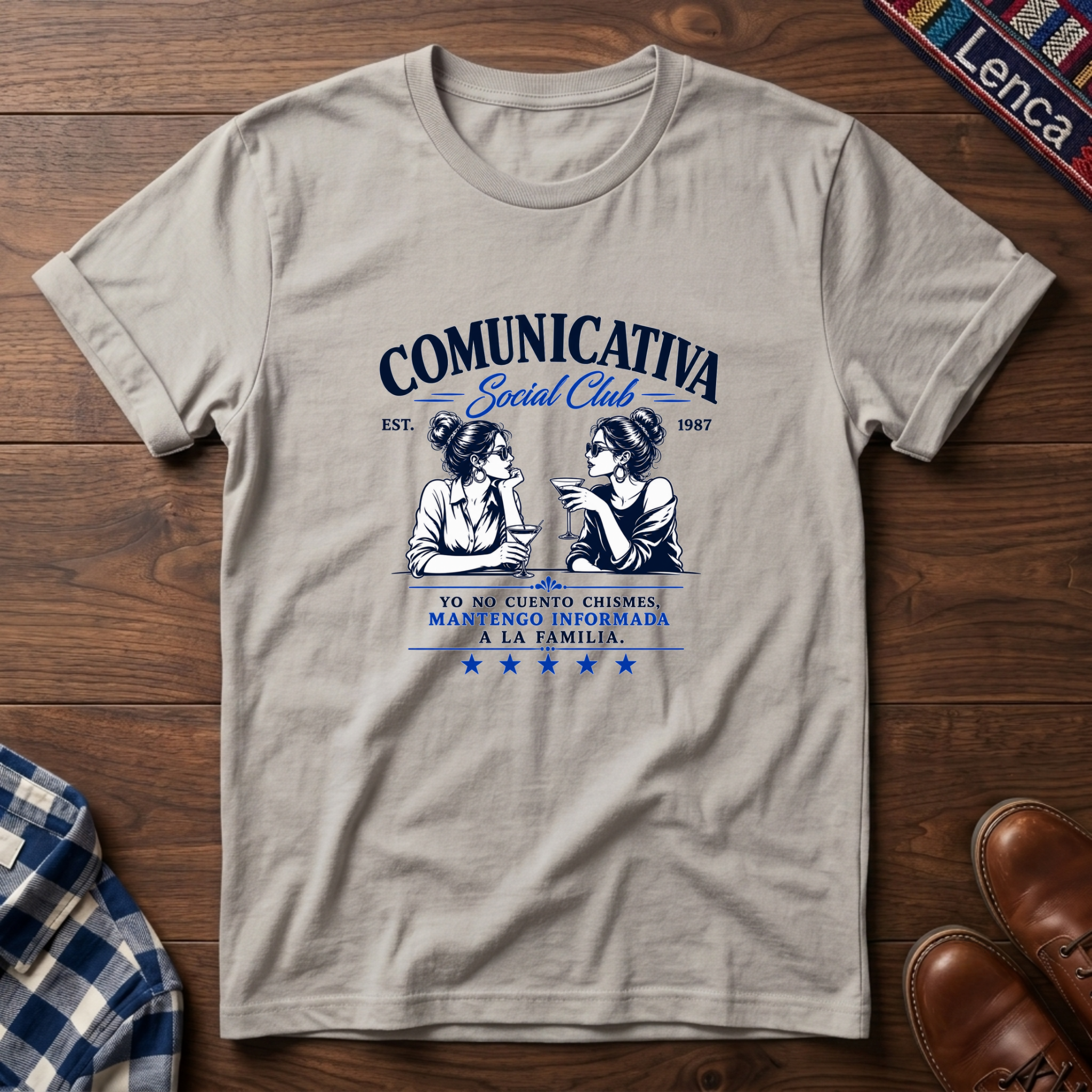 Catracha No Cuento Chismes T-Shirt