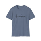 Blue t-shirt with 'Honduras' text on a white background