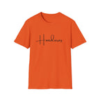 Orange t-shirt with 'Honduras' text on a white background