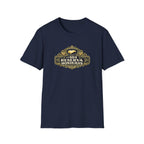 Black t-shirt with 'Reserva Honduras' printed on a white background