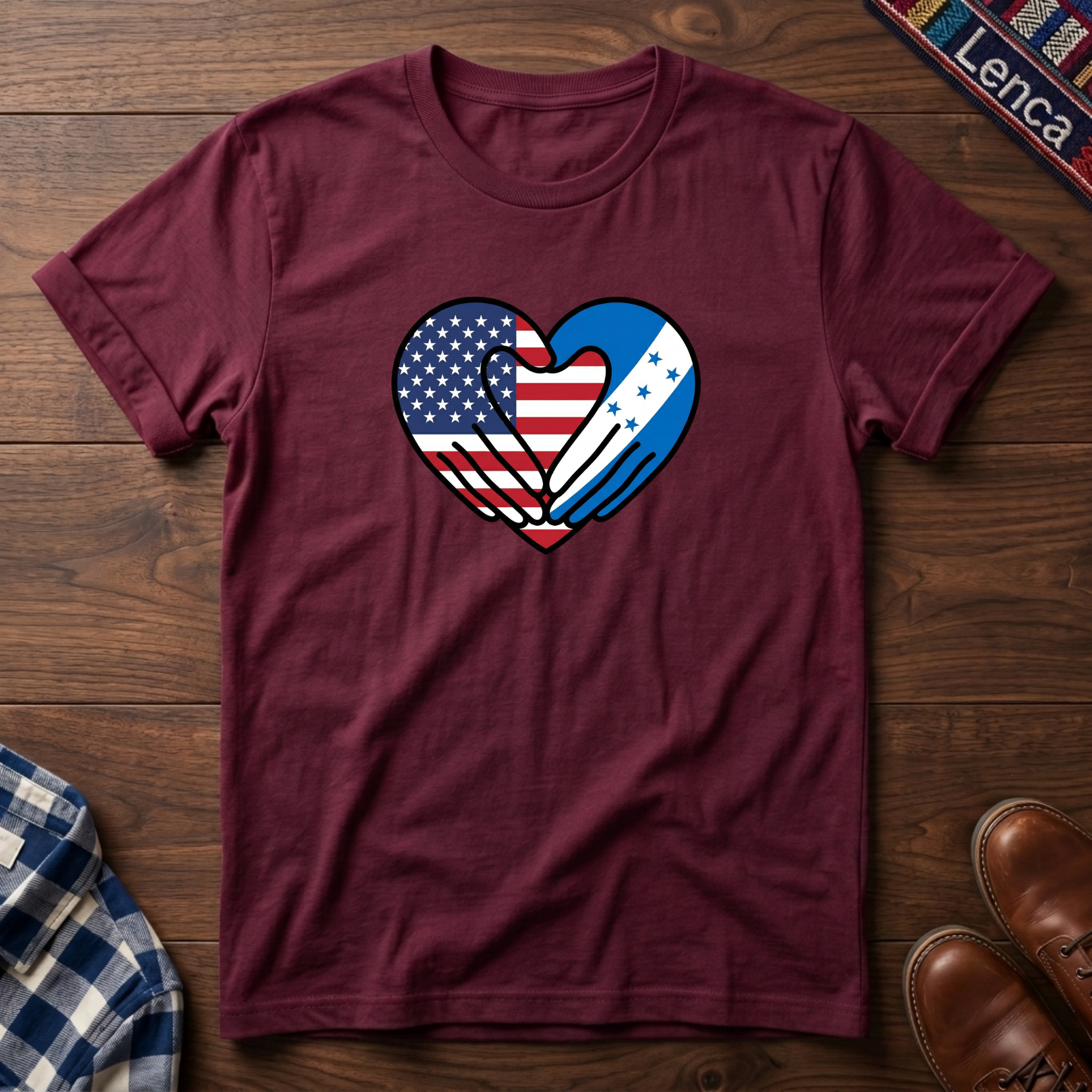 250 USA Honduras Manos de Bandera