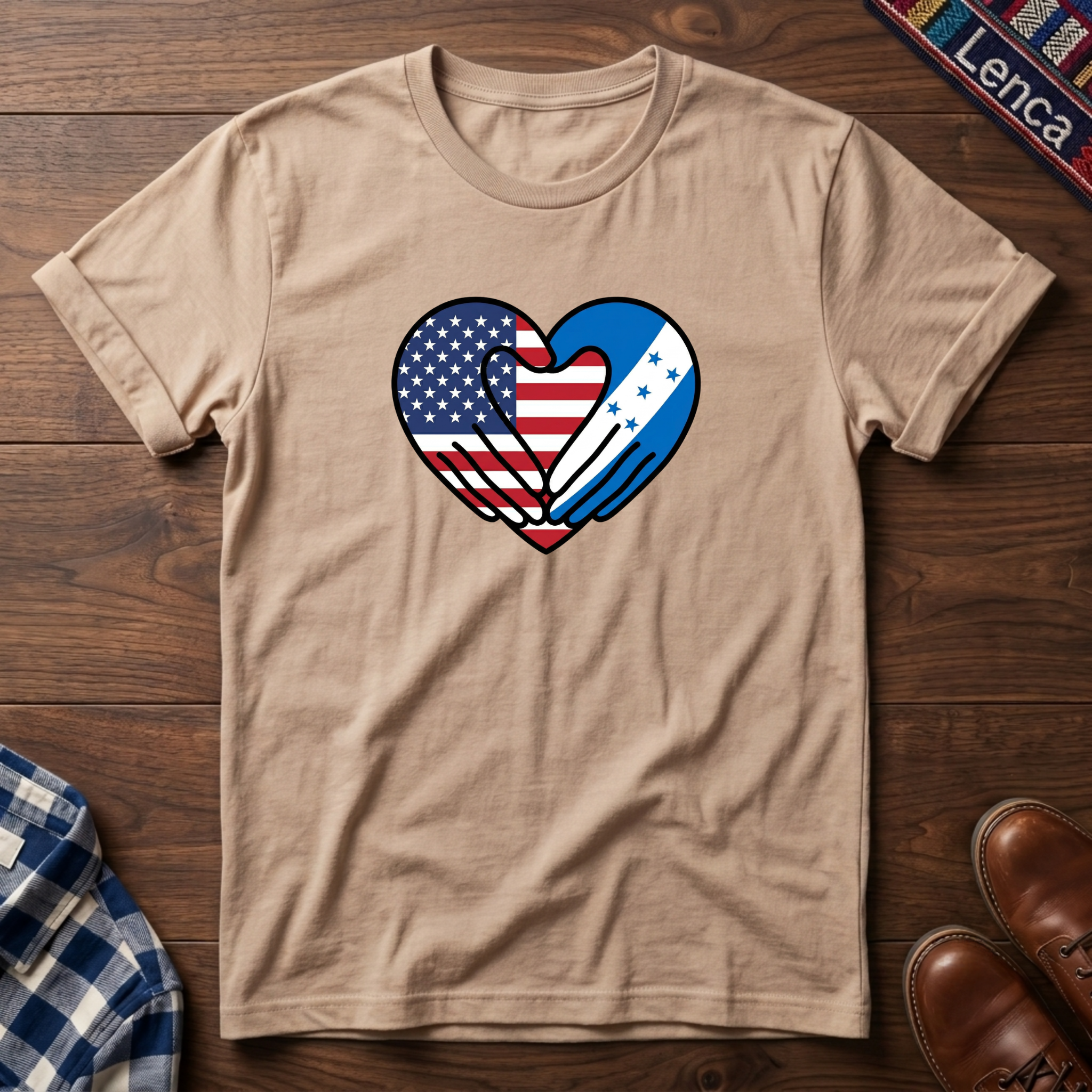 250 USA Honduras Manos de Bandera