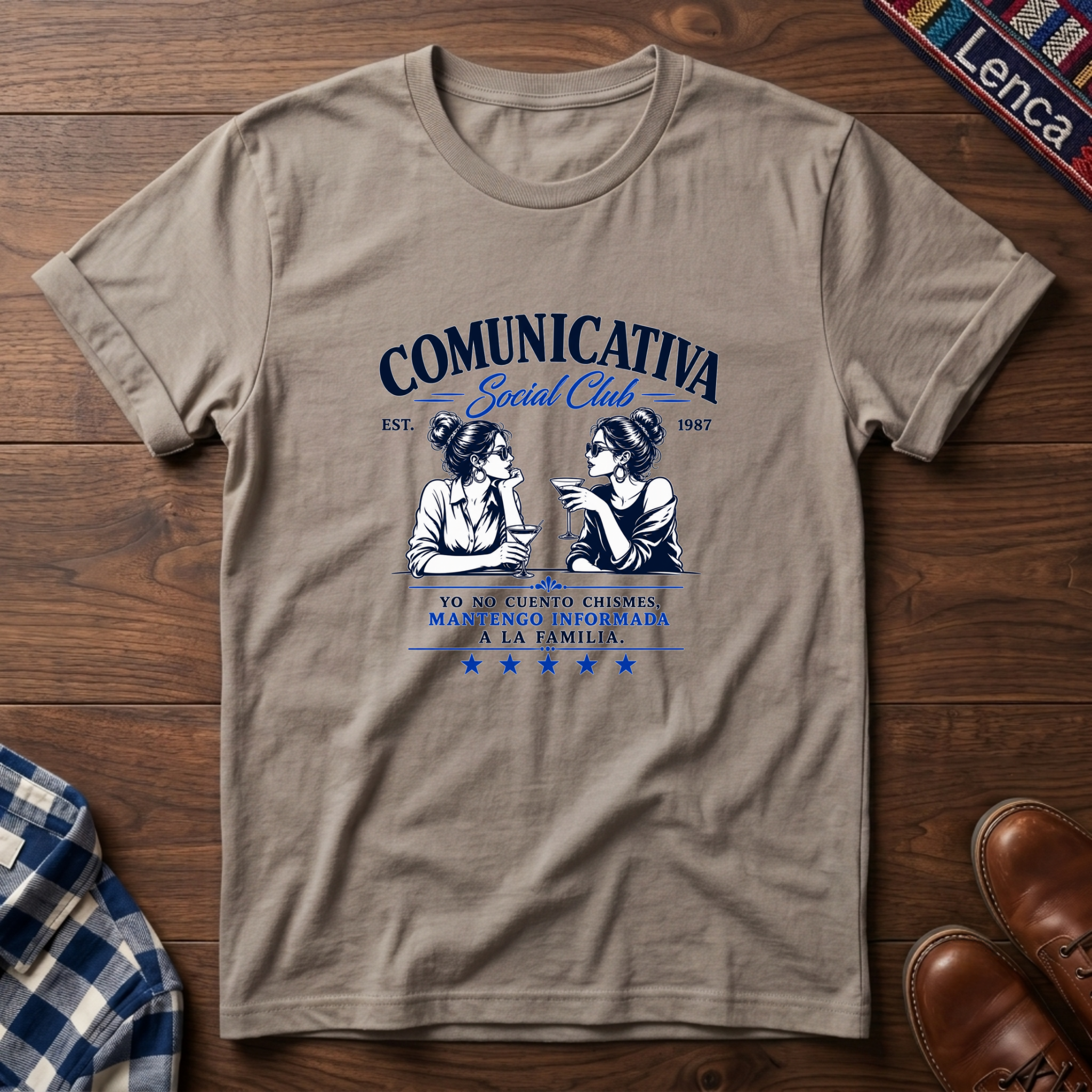 Catracha No Cuento Chismes T-Shirt